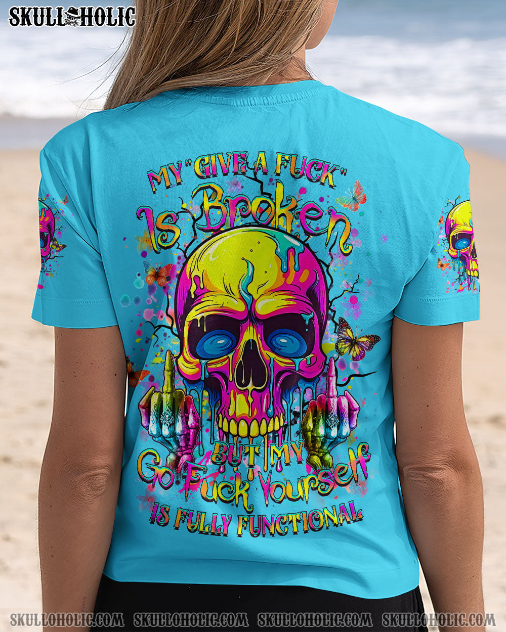 BLISSCORNERS MY GIVE A F IS BROKEN ALL OVER PRINT