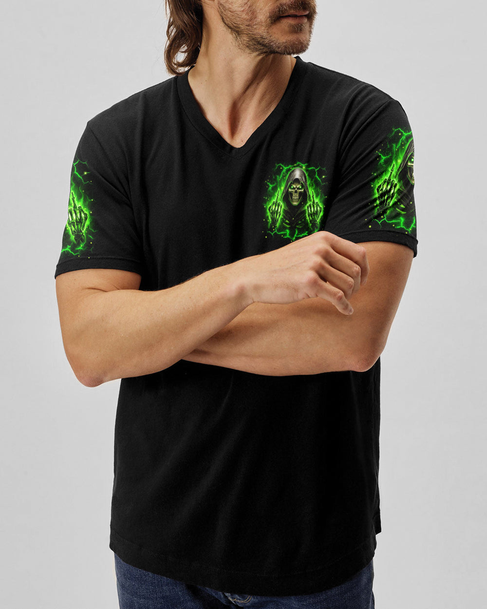 BLISSCORNERS BE CAREFUL REAPER ALL OVER PRINT