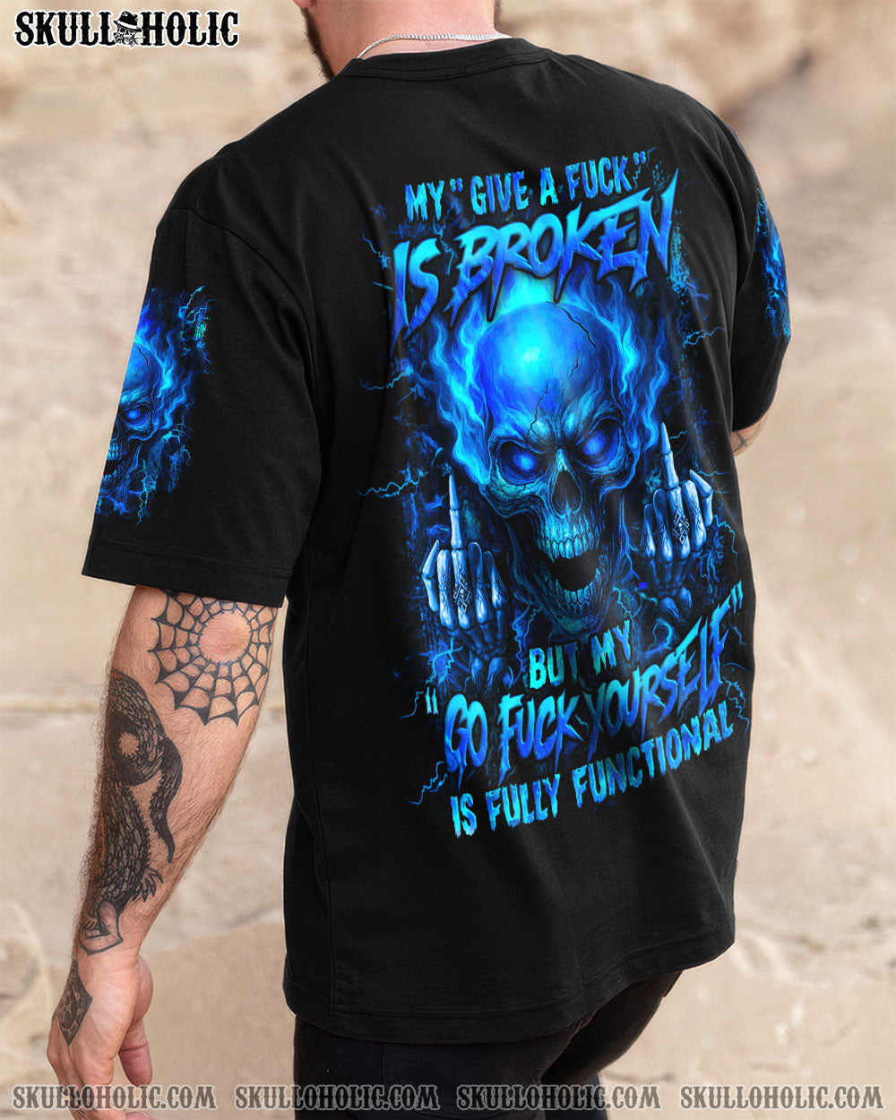 BLISSCORNERS MY GIVE A F IS BROKEN ALL OVER PRINT