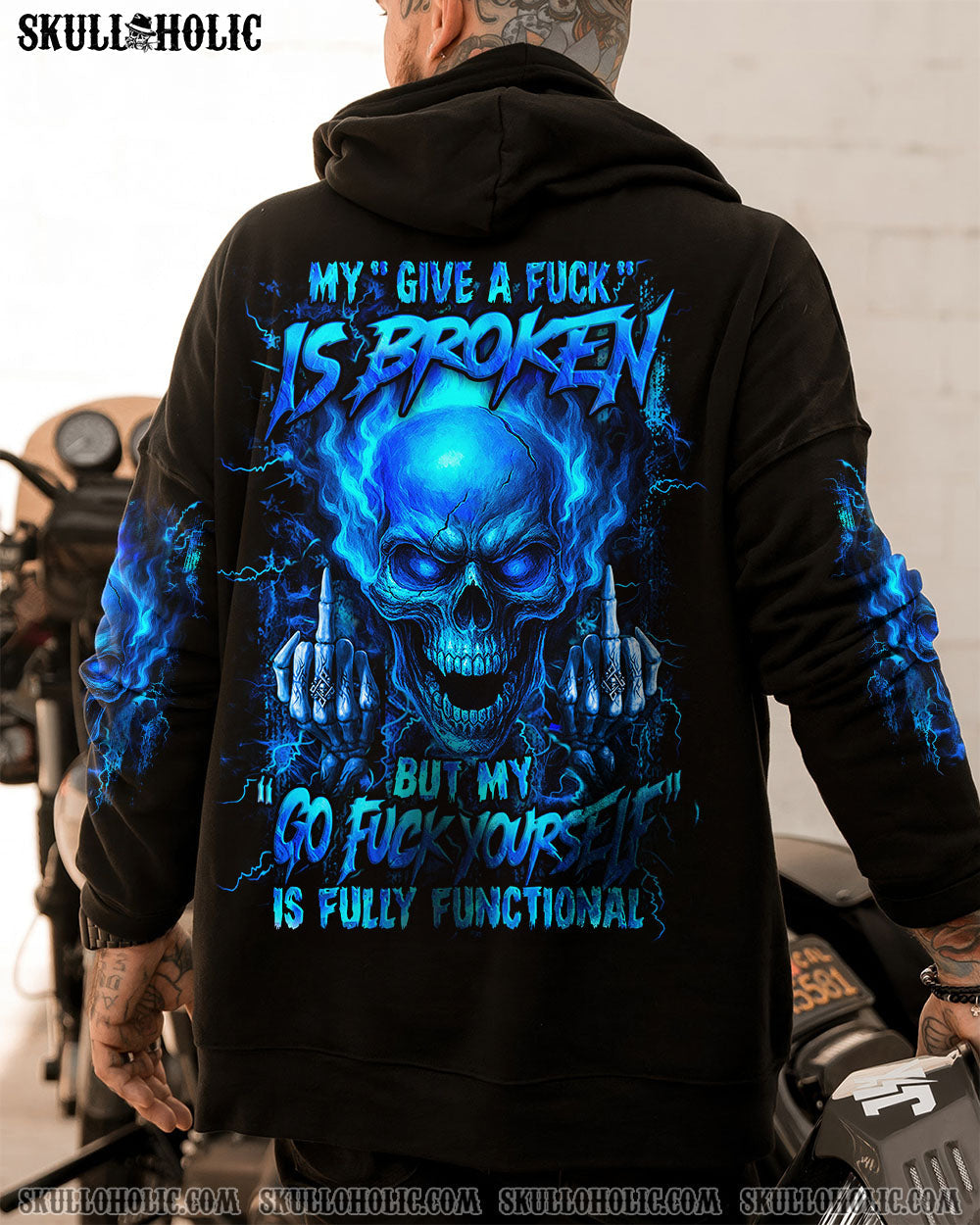 BLISSCORNERS MY GIVE A F IS BROKEN ALL OVER PRINT