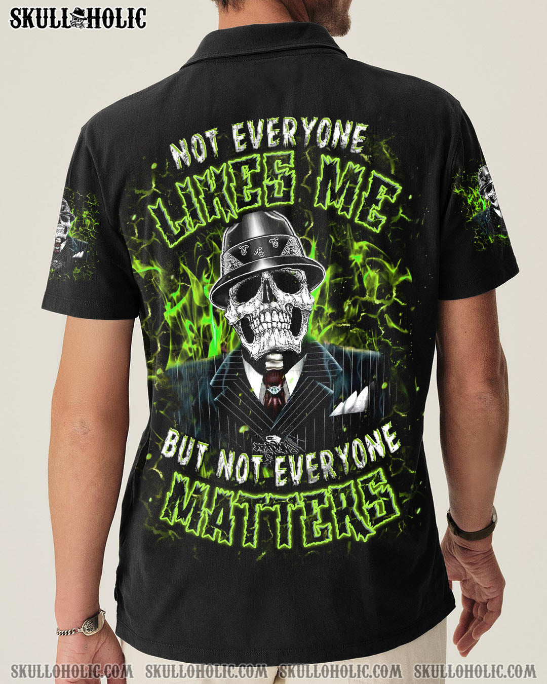 BLISSCORNERS NOT EVERYONE LIKES ME SKULL ALL OVER PRINT