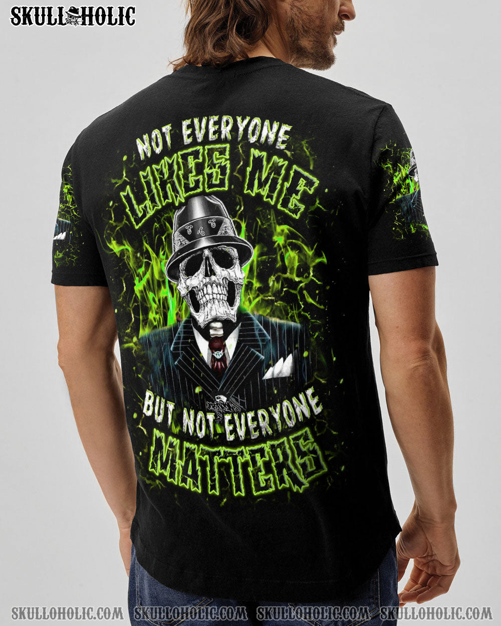 BLISSCORNERS NOT EVERYONE LIKES ME SKULL ALL OVER PRINT