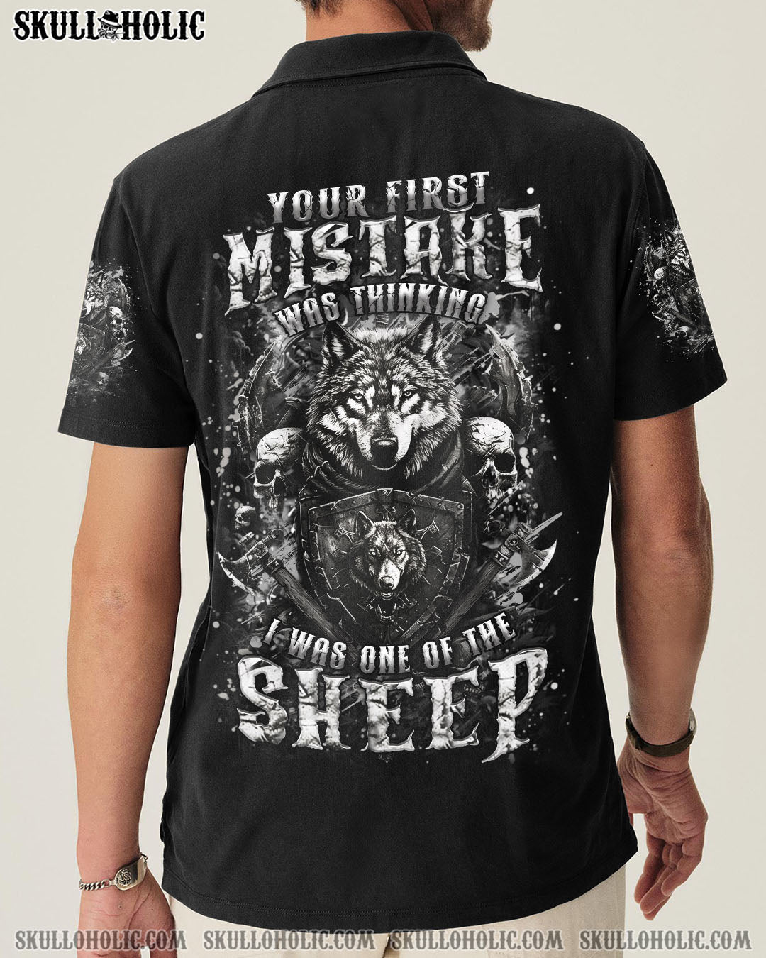 BLISSCORNERS YOUR FIRST MISTAKE WOLF ALL OVER PRINT