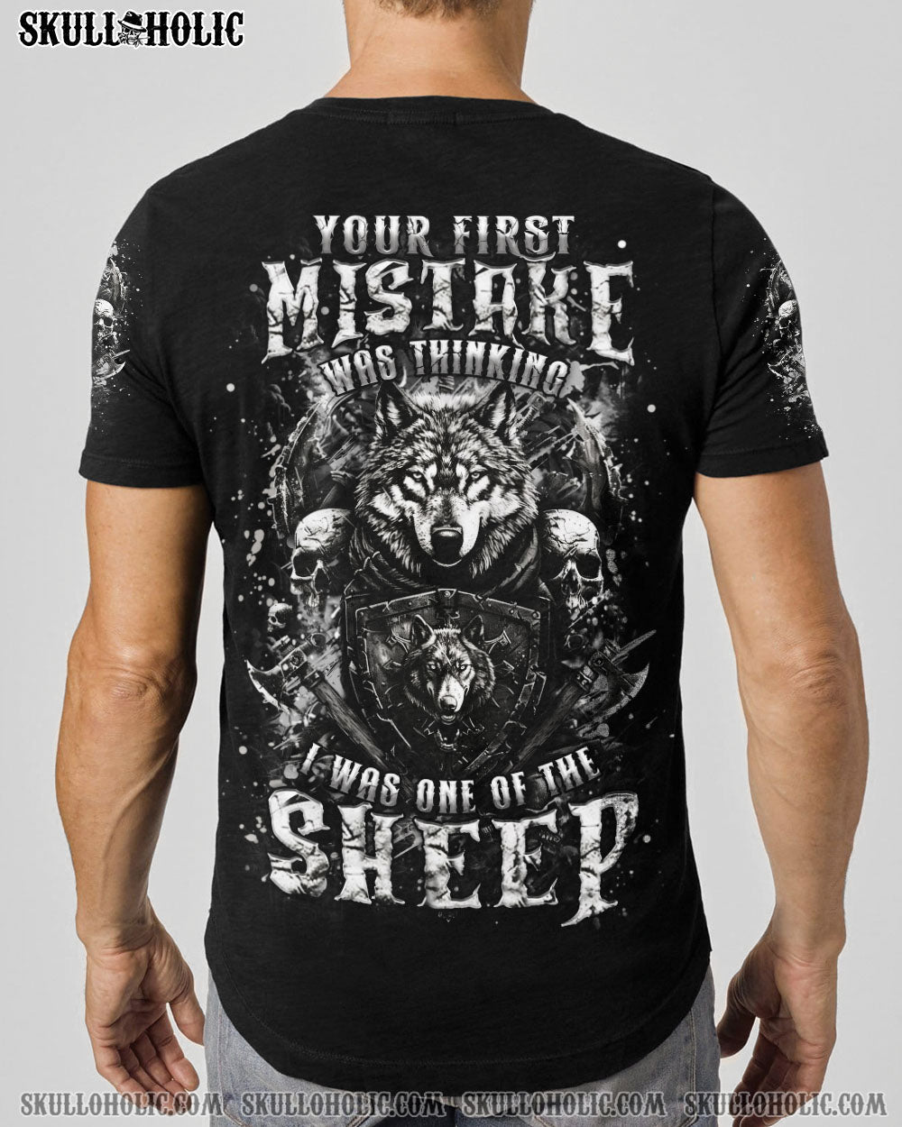 BLISSCORNERS YOUR FIRST MISTAKE WOLF ALL OVER PRINT