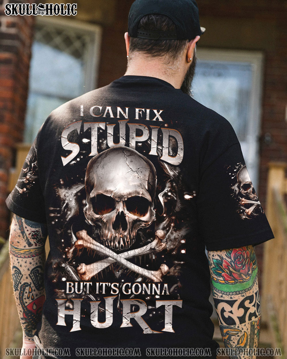 BLISSCORNERS I CAN FIX STUPID BUT IT'S GONNA HURT ALL OVER PRINT