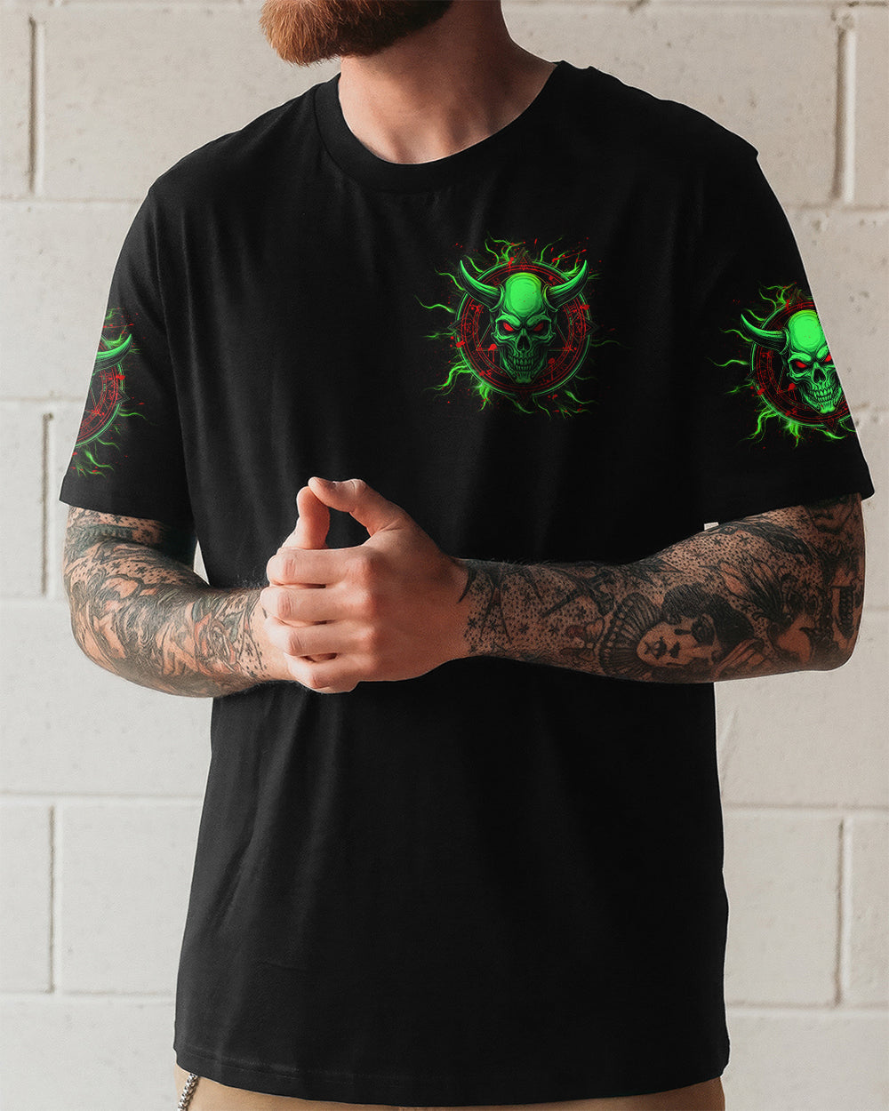 BLISSCORNERS YOUR DEMONS HIDE UNDER YOUR BED ALL OVER PRINT
