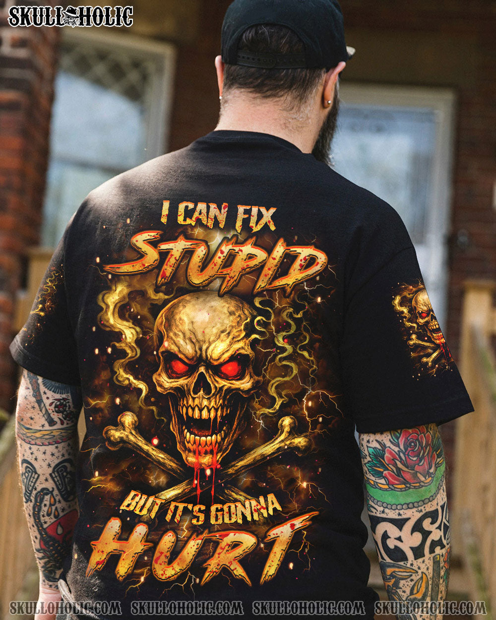 BLISSCORNERS I CAN FIX STUPID BUT IT'S GONNA HURT ALL OVER PRINT