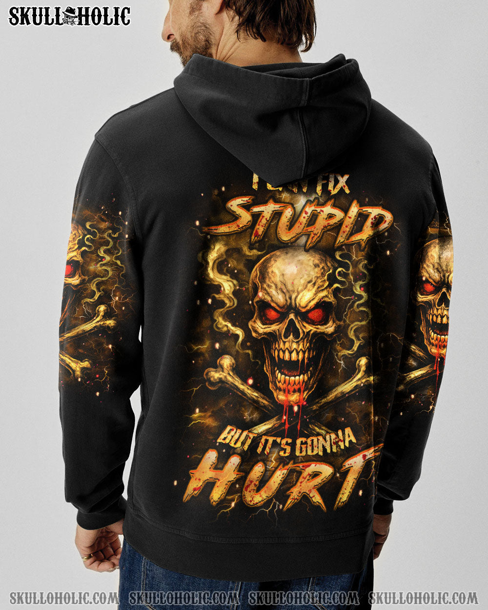 BLISSCORNERS I CAN FIX STUPID BUT IT'S GONNA HURT ALL OVER PRINT