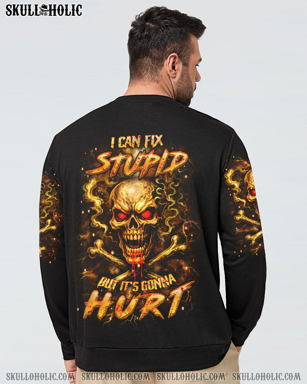 BLISSCORNERS I CAN FIX STUPID BUT IT'S GONNA HURT ALL OVER PRINT