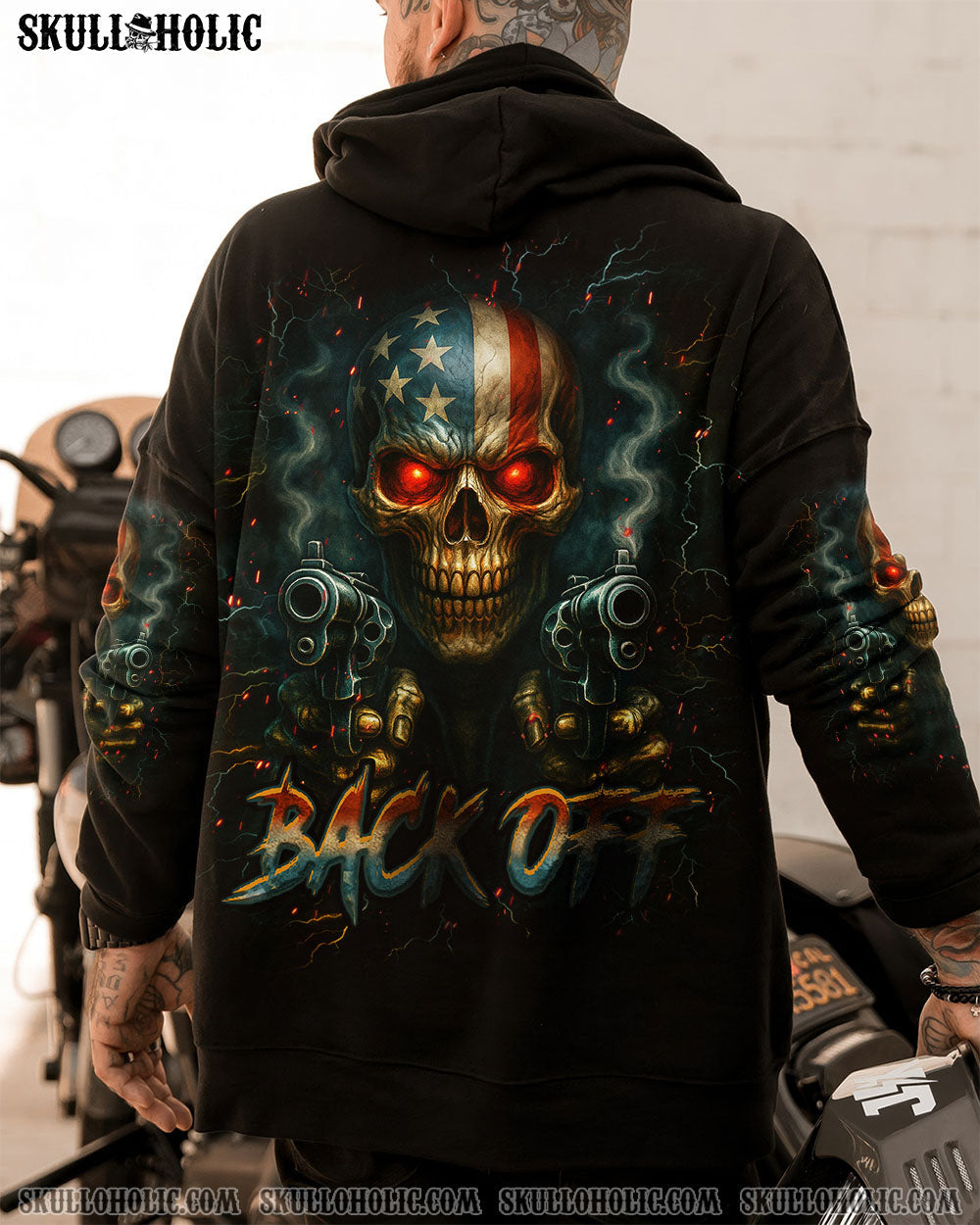 BLISSCORNERS BACK OFF ALL OVER PRINT