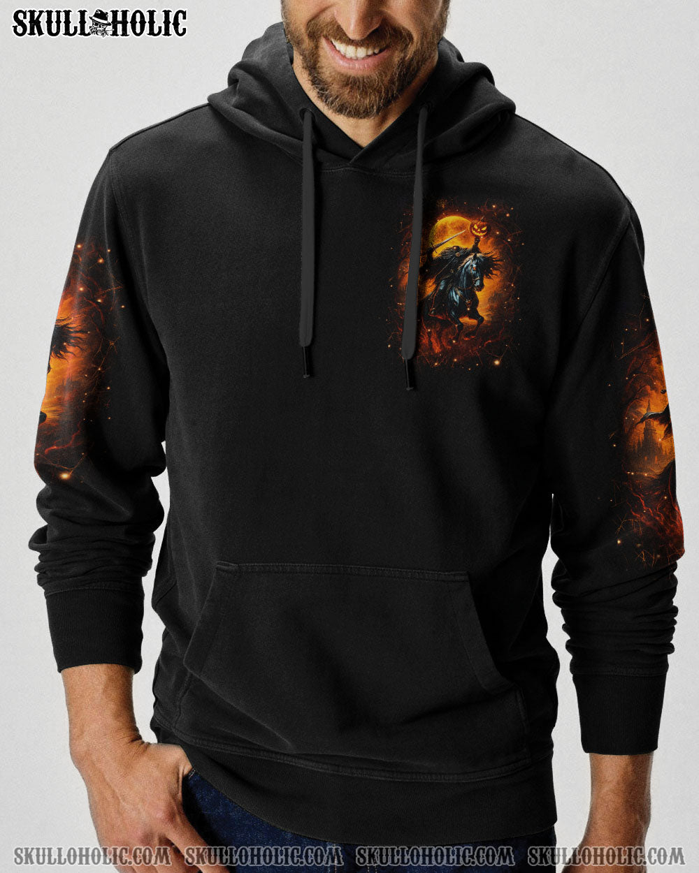 BLISSCORNERS HELLO DARKNESS MY OLD FRIEND HALLOWEEN ALL OVER PRINT