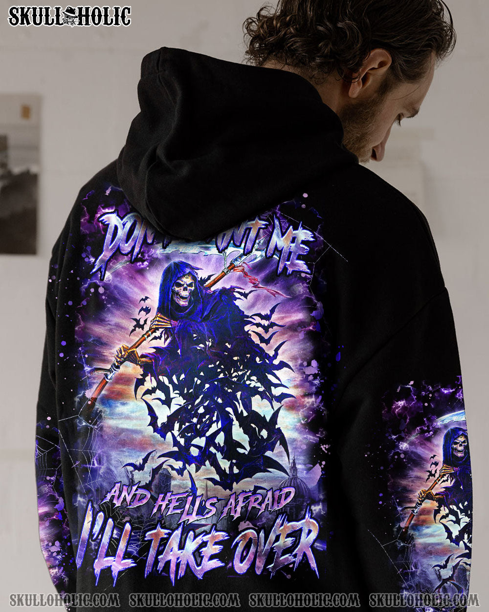 BLISSCORNERS HEAVEN DON'T WANT ME ALL OVER PRINT