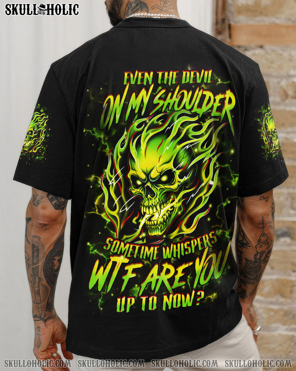 BLISSCORNERS EVEN THE DEVIL ON MY SHOULDER ALL OVER PRINT