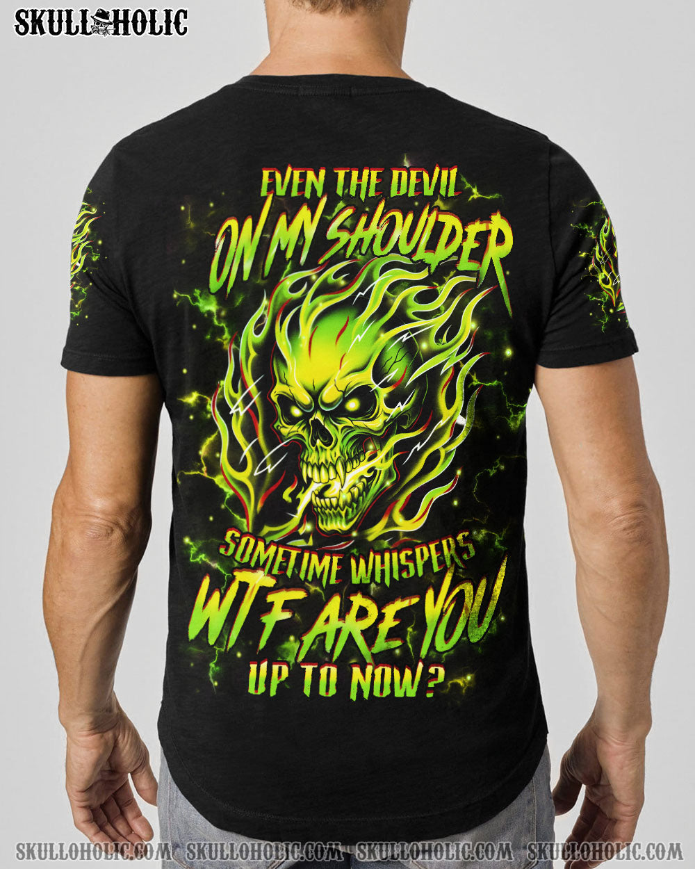 BLISSCORNERS EVEN THE DEVIL ON MY SHOULDER ALL OVER PRINT