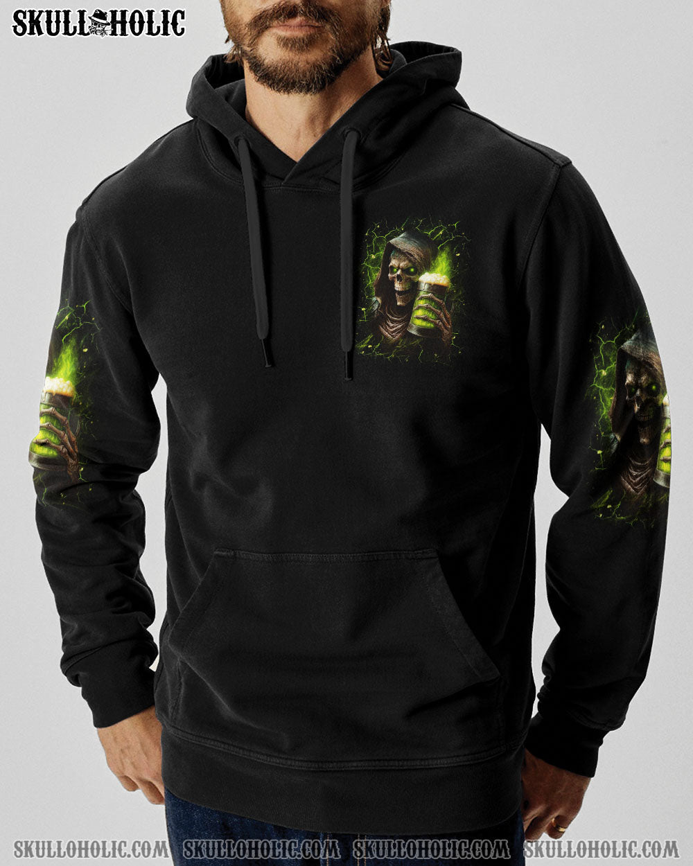 BLISSCORNERS NOT EVERYONE LIKES ME SKULL REAPER ALL OVER PRINT