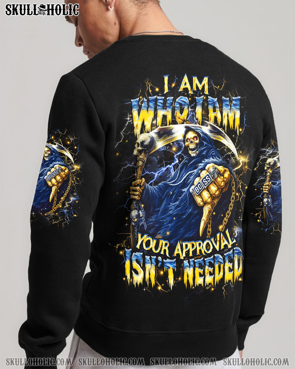 BLISSCORNERS I AM WHO I AM ALL OVER PRINT