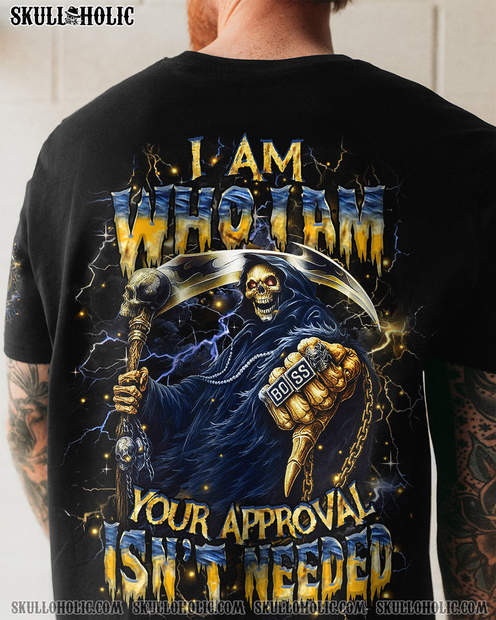 BLISSCORNERS I AM WHO I AM ALL OVER PRINT