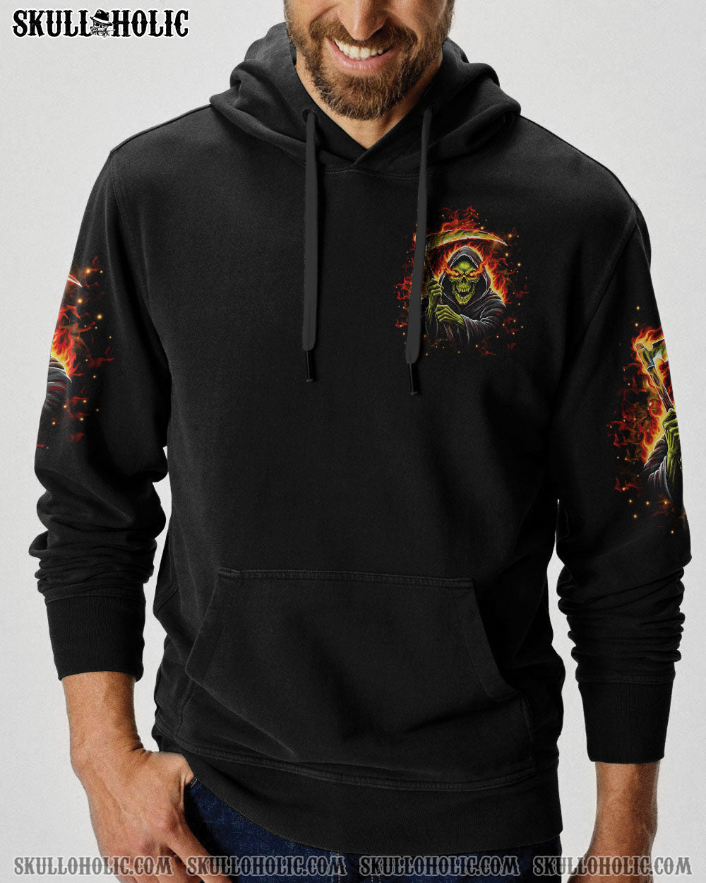 BLISSCORNERS YOU MY FRIEND SHOULD HAVE BEEN SWALLOWED REAPER ALL OVER PRINT