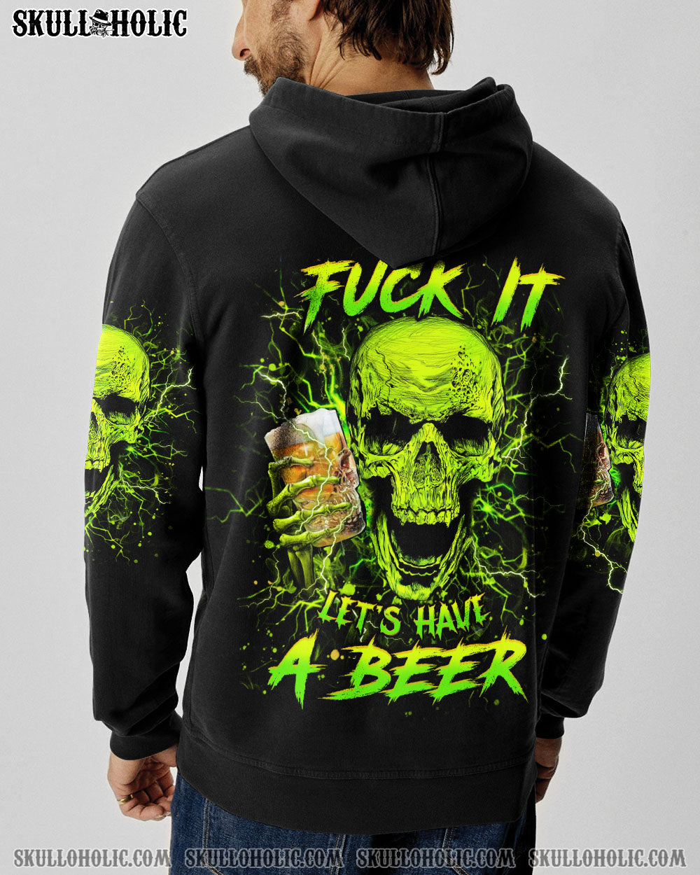 BLISSCORNERS F IT LET’S HAVE A BEER ALL OVER PRINT