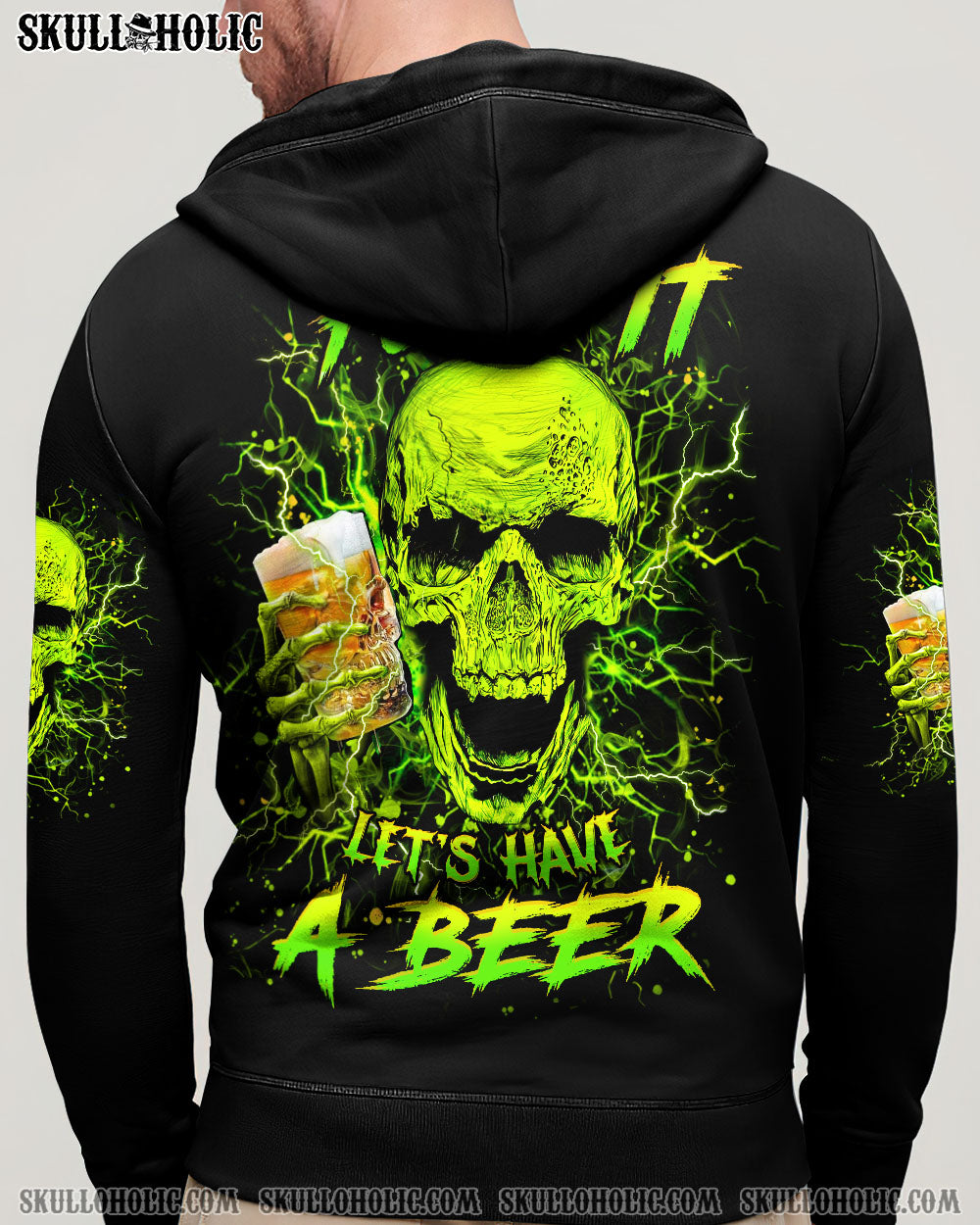 BLISSCORNERS F IT LET’S HAVE A BEER ALL OVER PRINT