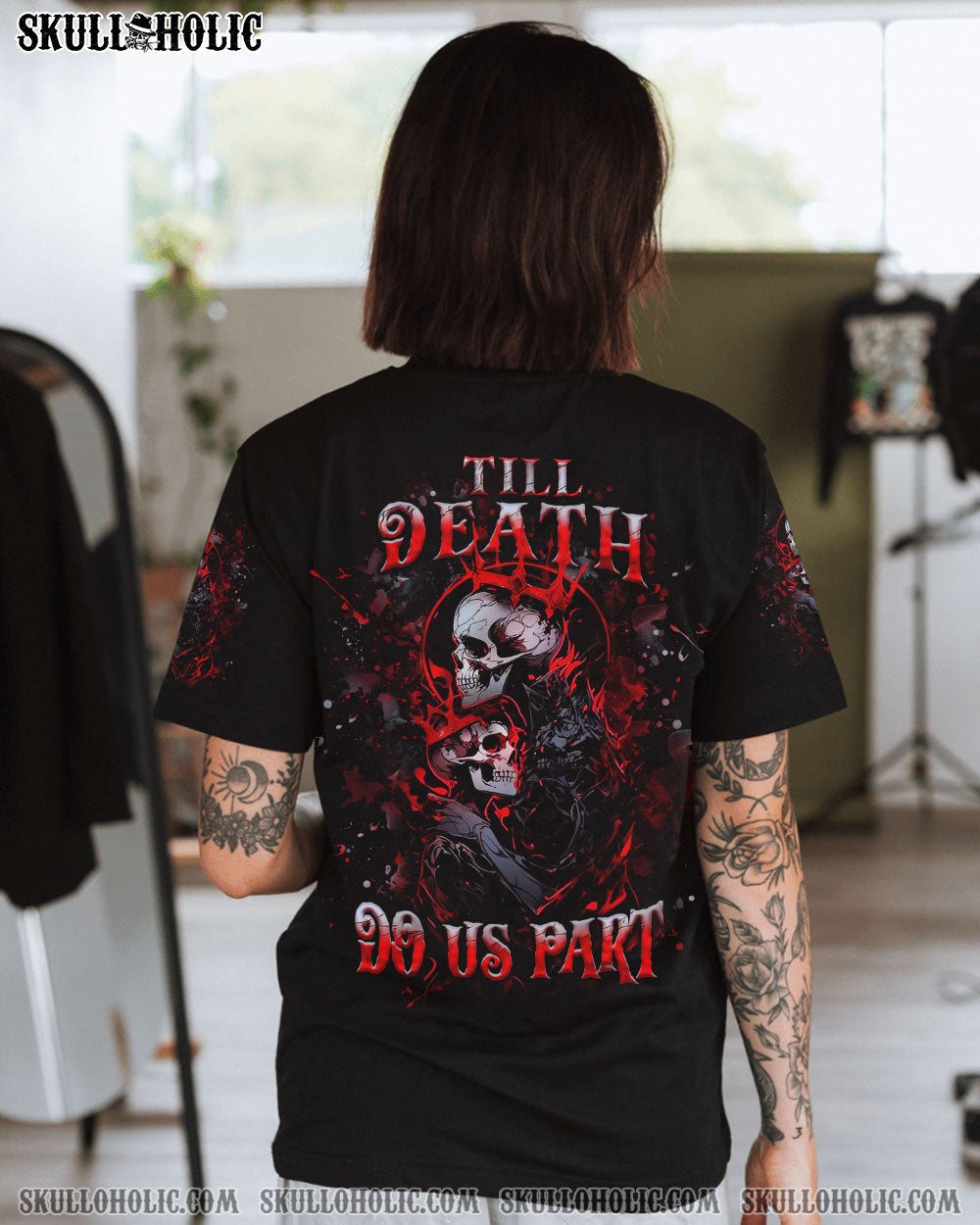 BLISSCORNERS TILL DEATH DO US PART COUPLE ALL OVER PRINT