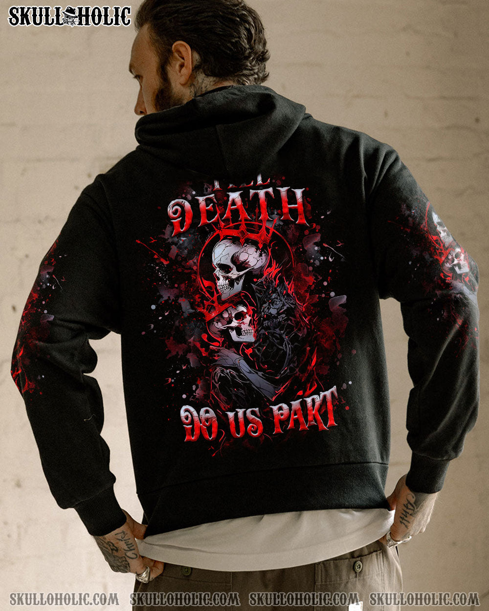 BLISSCORNERS TILL DEATH DO US PART COUPLE ALL OVER PRINT