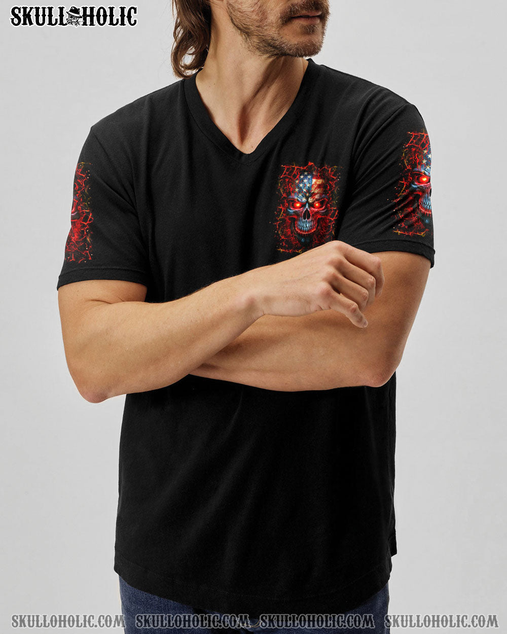 BLISSCORNERS AMERICA LIVE IT LOVE IT OR GET THE HELL OUT ALL OVER PRINT