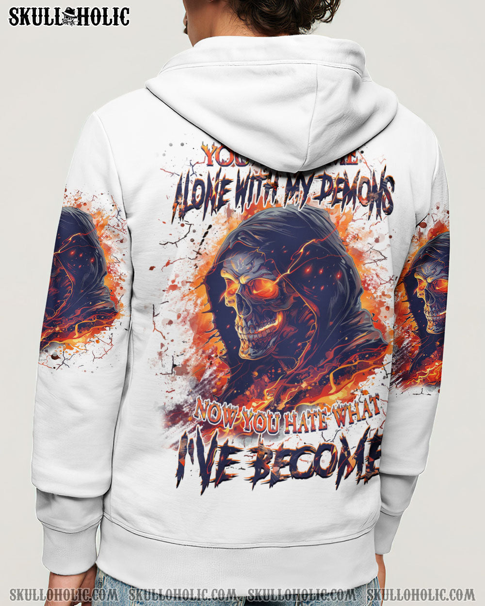 BLISSCORNERS YOU LEFT ME ALONE WITH MY DEMONS ALL OVER PRINT