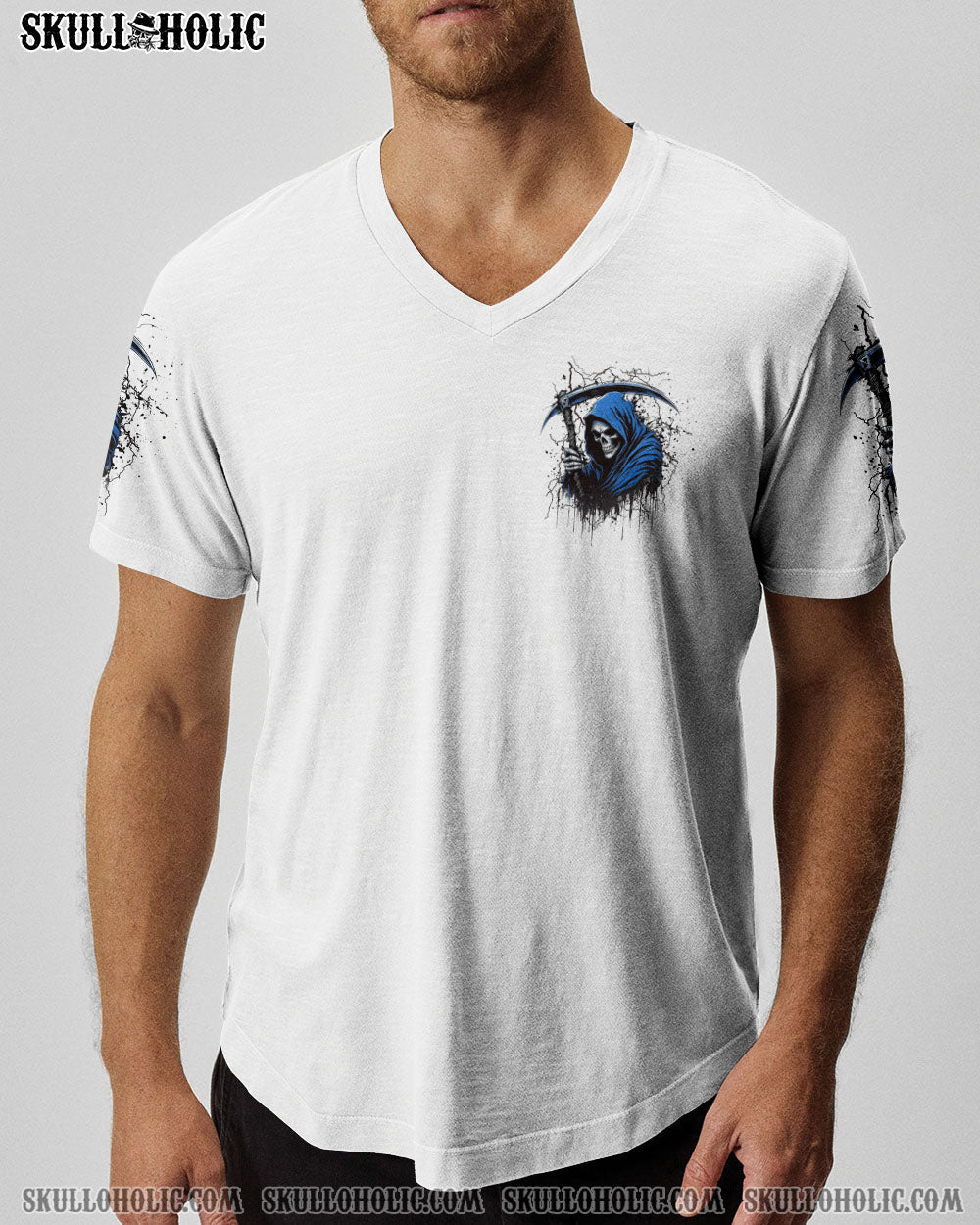 BLISSCORNERS YES I'M A NICE PERSON SKULL REAPER ALL OVER PRINT