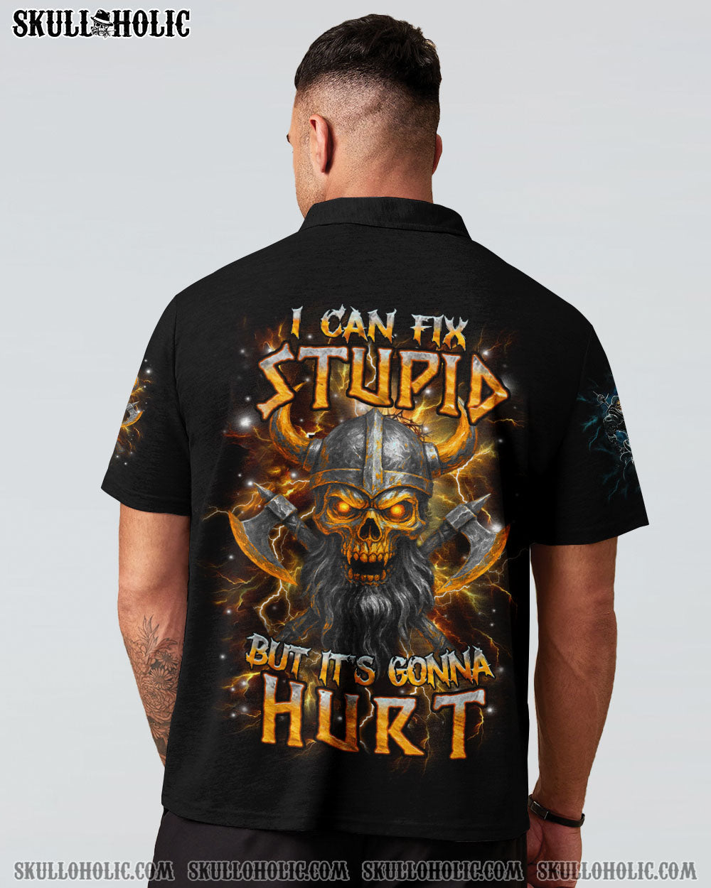 BLISSCORNERS I CAN FIX STUPID BUT IT'S GONNA HURT VIKING ALL OVER PRINT