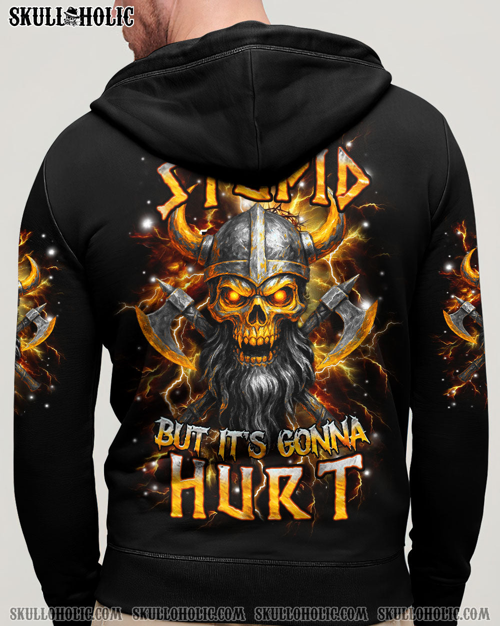 BLISSCORNERS I CAN FIX STUPID BUT IT'S GONNA HURT VIKING ALL OVER PRINT