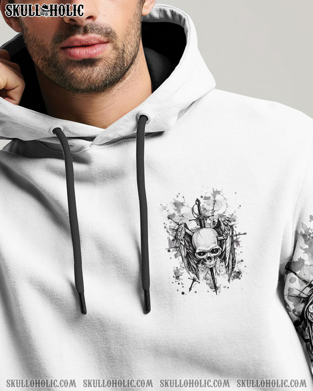 BLISSCORNERS YOU COULDN'T HANDLE ME SKULL ALL OVER PRINT