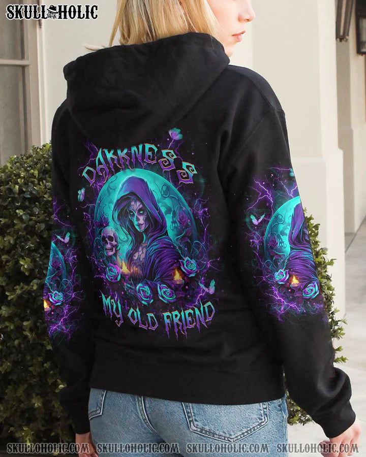 BLISSCORNERS HELLO DARKNESS MY OLD FRIEND ALL OVER PRINT
