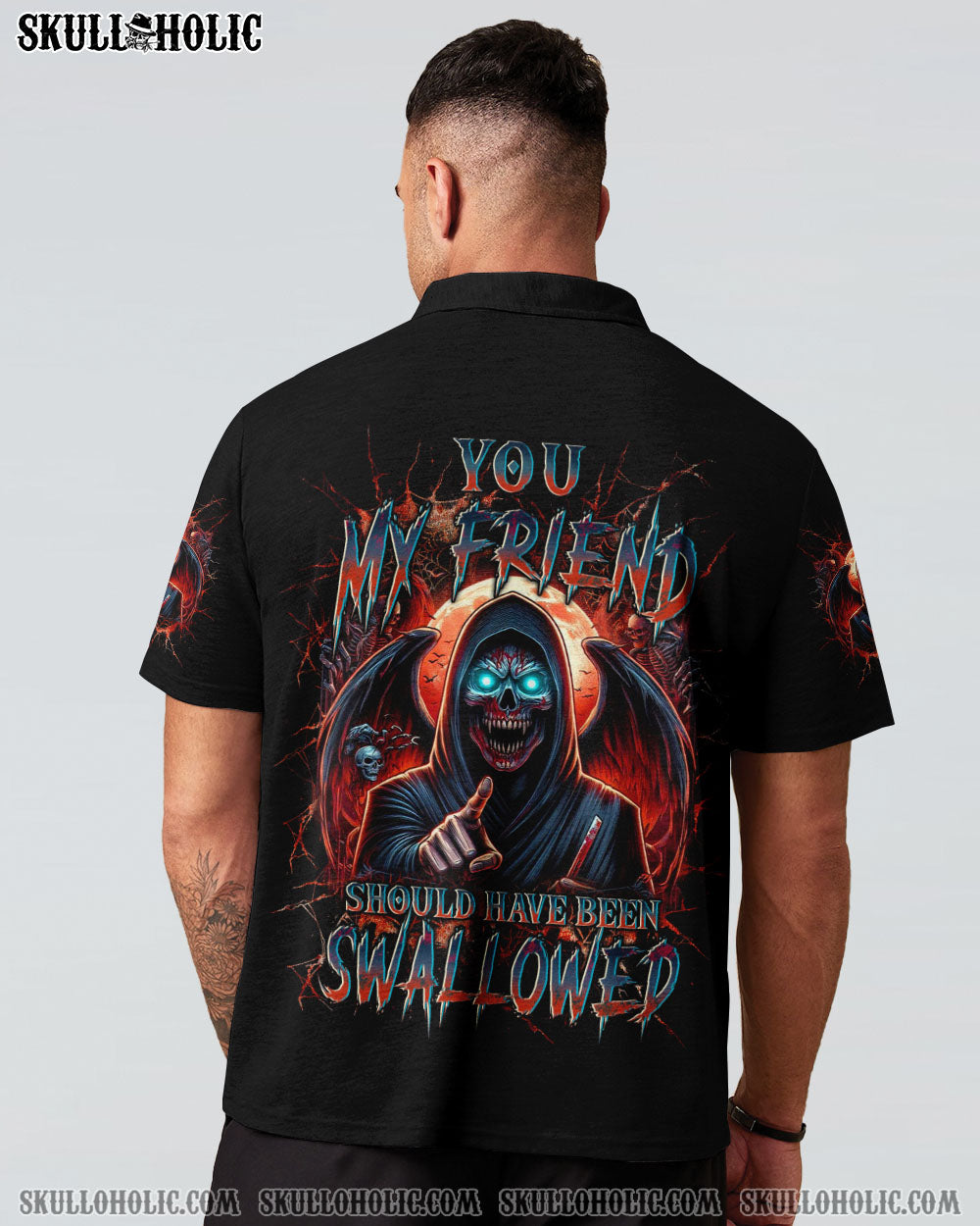 BLISSCORNERS YOU MY FRIEND SHOULD HAVE BEEN SWALLOWED ALL OVER PRINT