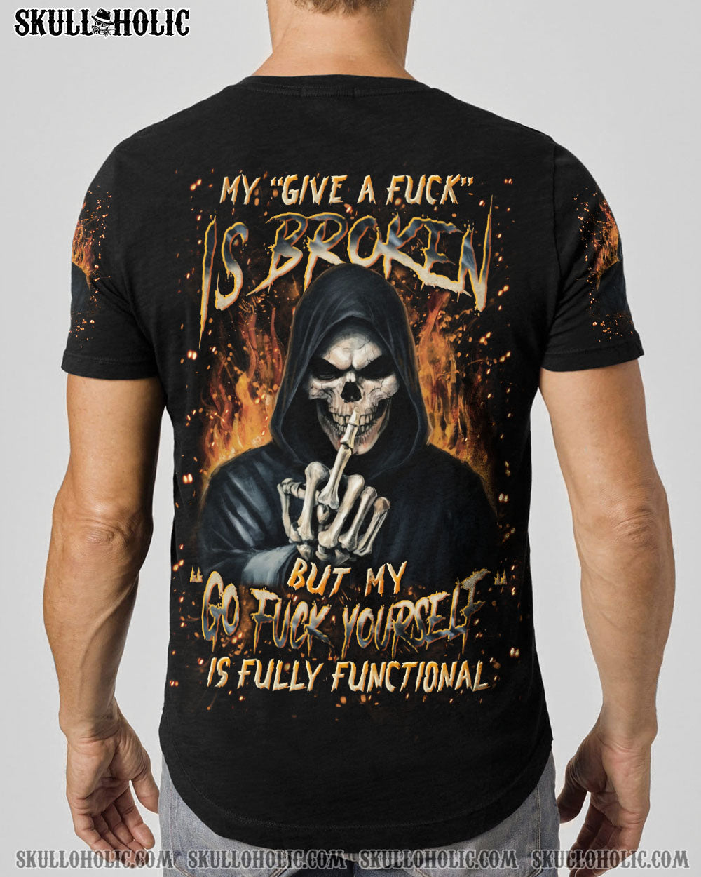 BLISSCORNERS MY GIVE A F IS BROKEN ALL OVER PRINT