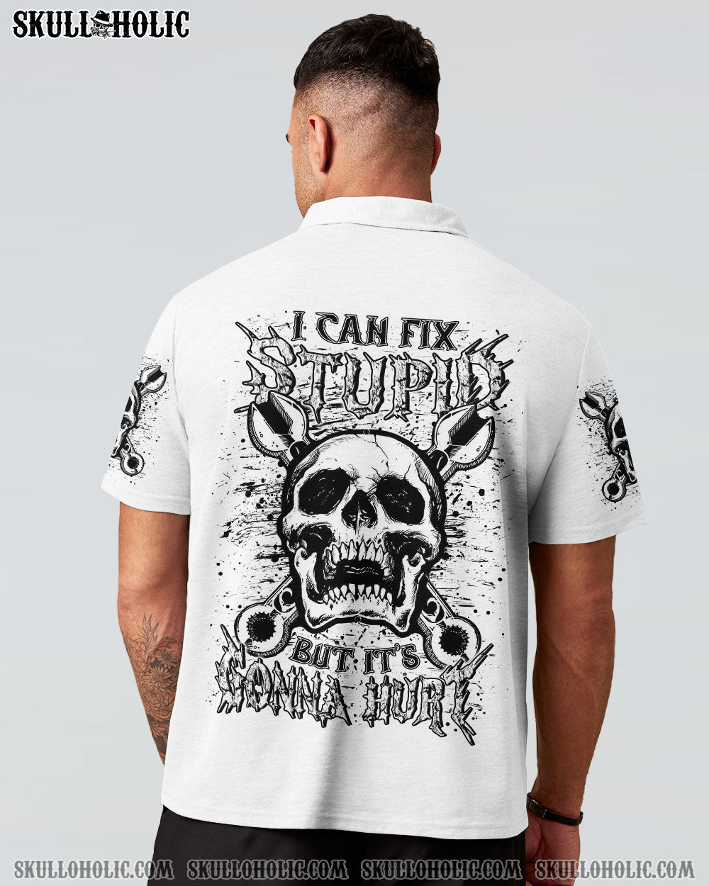 BLISSCORNERS I CAN FIX STUPID BUT IT'S GONNA HURT ALL OVER PRINT