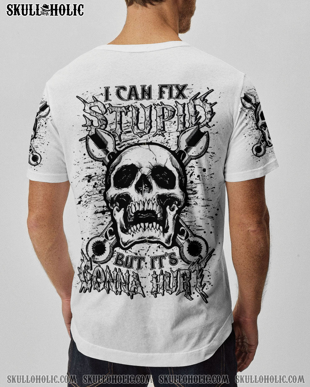 BLISSCORNERS I CAN FIX STUPID BUT IT'S GONNA HURT ALL OVER PRINT