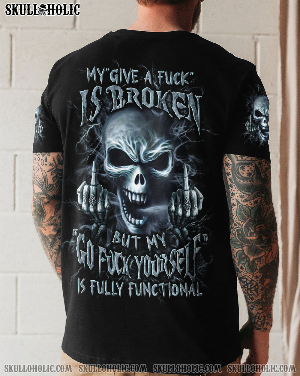 BLISSCORNERS MY GIVE A F IS BROKEN ALL OVER PRINT