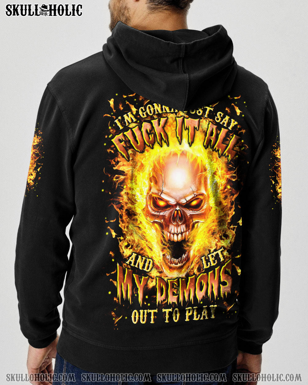 BLISSCORNERS ONE DAY I'M GONNA JUST SAY ALL OVER PRINT