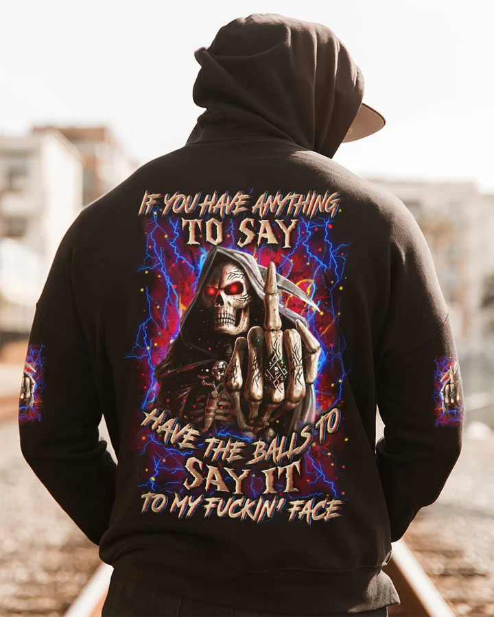 BLISSCORNERS IF YOU HAVE ANYTHING TO SAY REAPER ALL OVER PRINT
