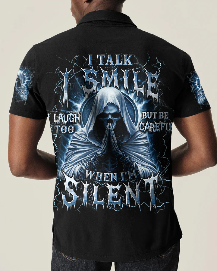 BLISSCORNERS BE CAREFUL WHEN I'M SILENT REAPER ALL OVER PRINT