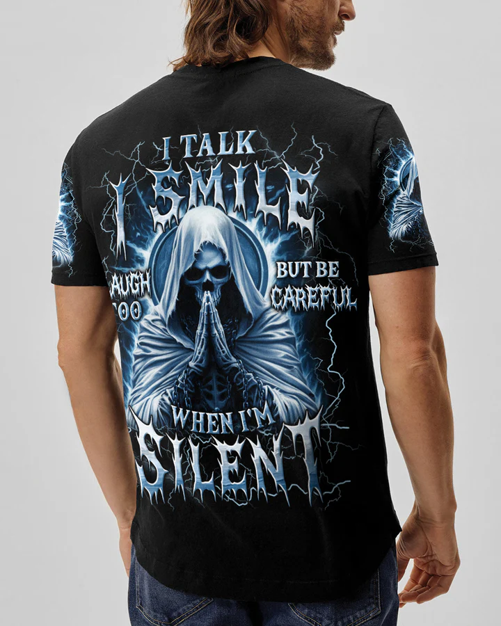 BLISSCORNERS BE CAREFUL WHEN I'M SILENT REAPER ALL OVER PRINT
