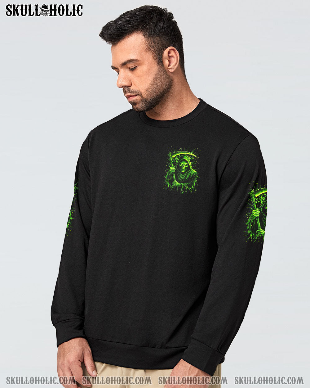 BLISSCORNERS I DON'T PLAY WELL SKULL REAPER ALL OVER PRINT