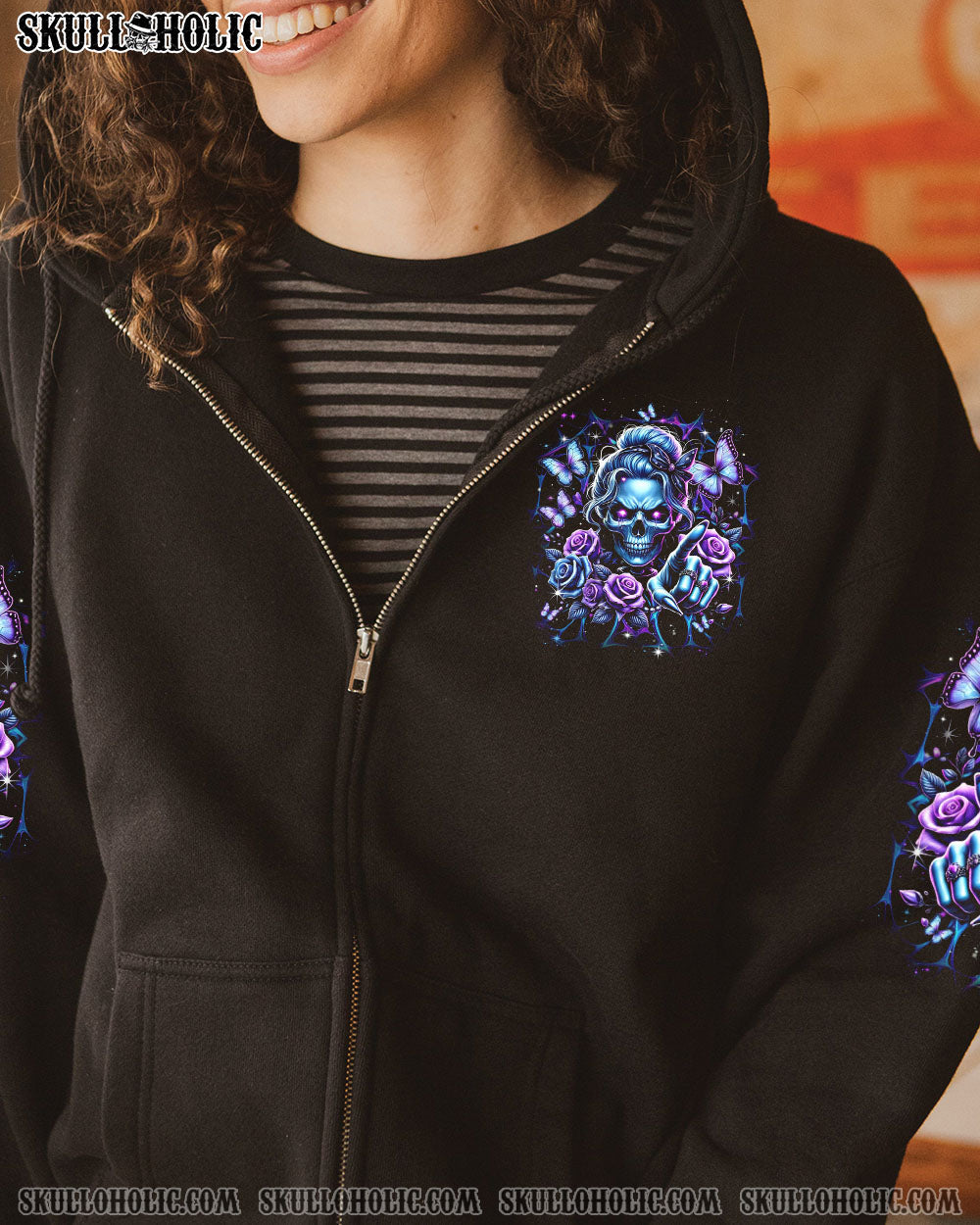 BLISSCORNERS JUDGE ME WHEN SKULL ALL OVER PRINT