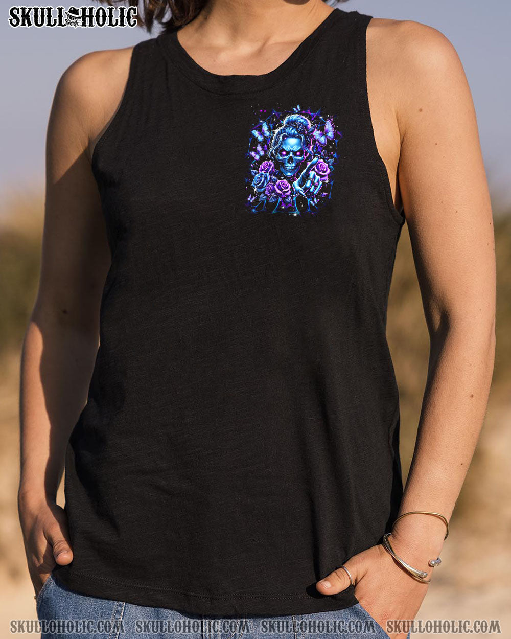 BLISSCORNERS JUDGE ME WHEN SKULL ALL OVER PRINT