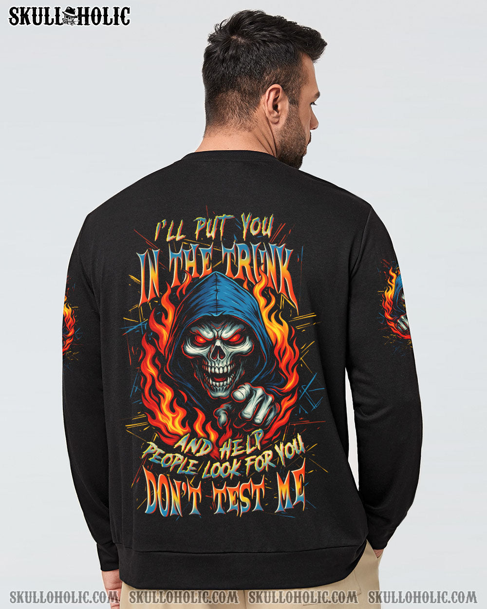 BLISSCORNERS I'LL PUT YOU IN THE TRUNK REAPER ALL OVER PRINT