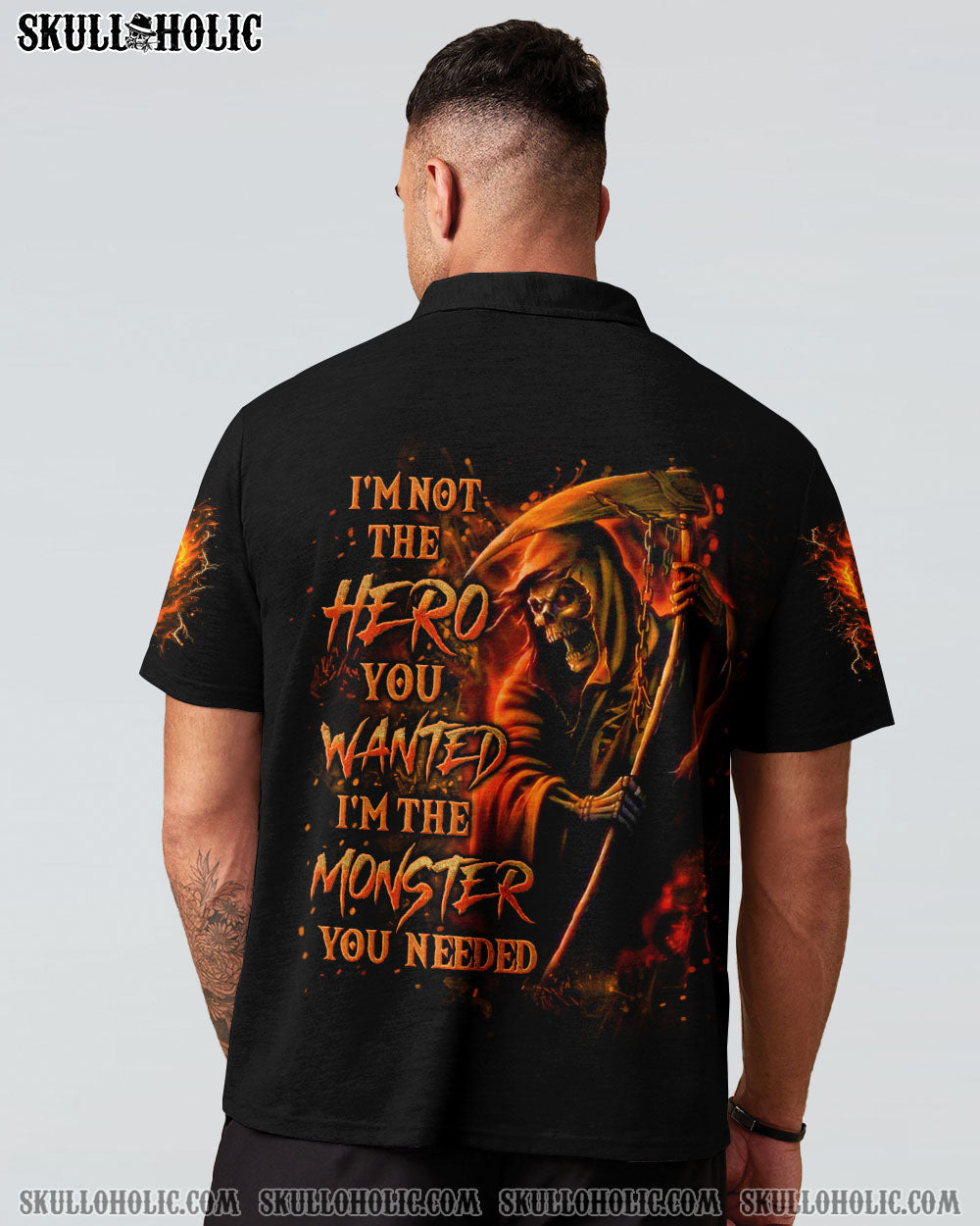 BLISSCORNERS I'M NOT THE HERO YOU WANTED ALL OVER PRINT