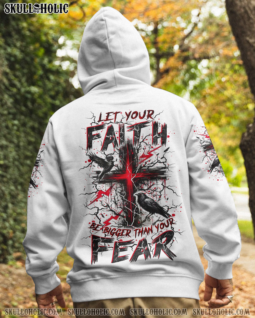 BLISSCORNERS LET YOUR FAITH BE BIGGER THAN YOUR FEAR ALL OVER PRINT