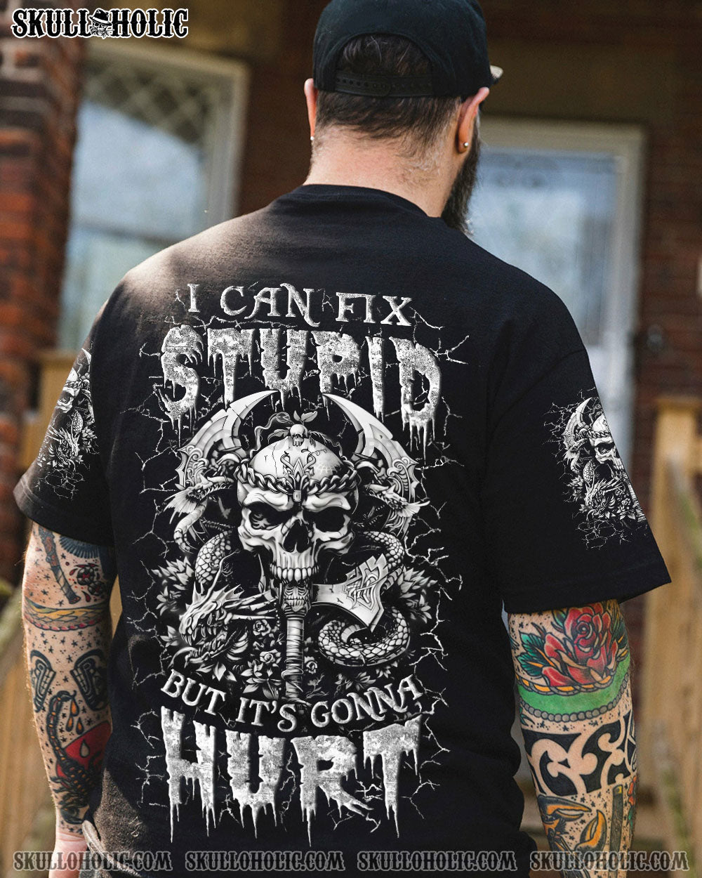 BLISSCORNERS I CAN FIX STUPID BUT IT'S GONNA HURT ALL OVER PRINT