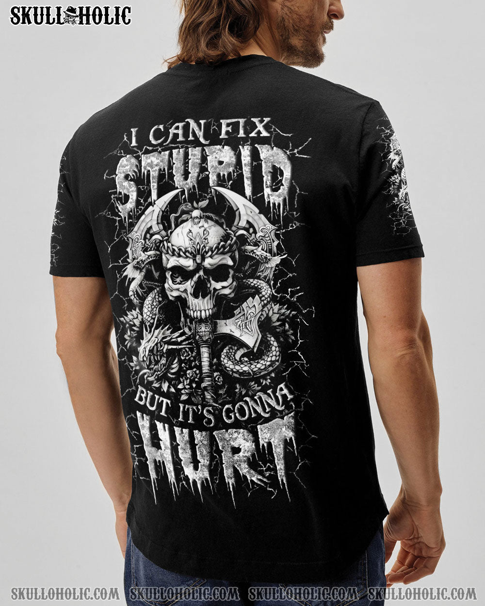 BLISSCORNERS I CAN FIX STUPID BUT IT'S GONNA HURT ALL OVER PRINT